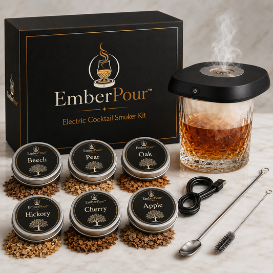 EmberPour™ Electric Cocktail Smoker Kit