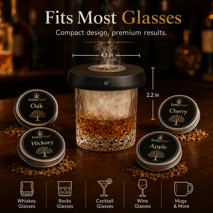 EmberPour™ Electric Cocktail Smoker Kit